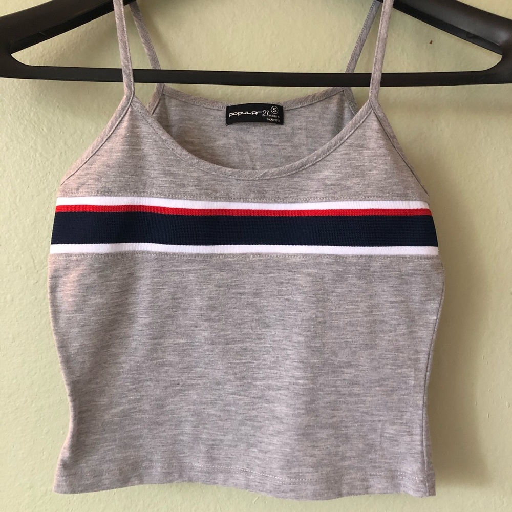 Grey tank top